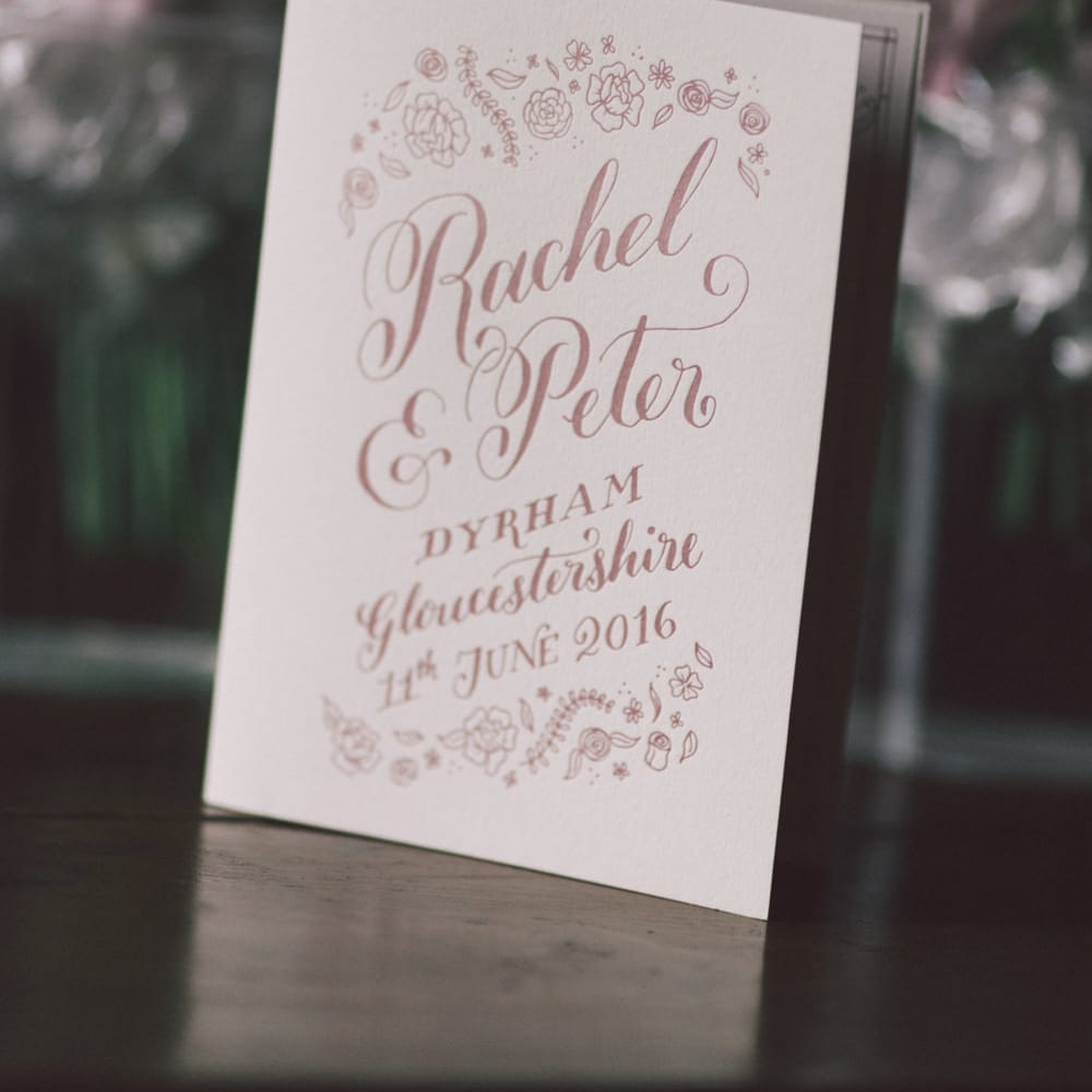 Meticulous Ink Wedding Stationery