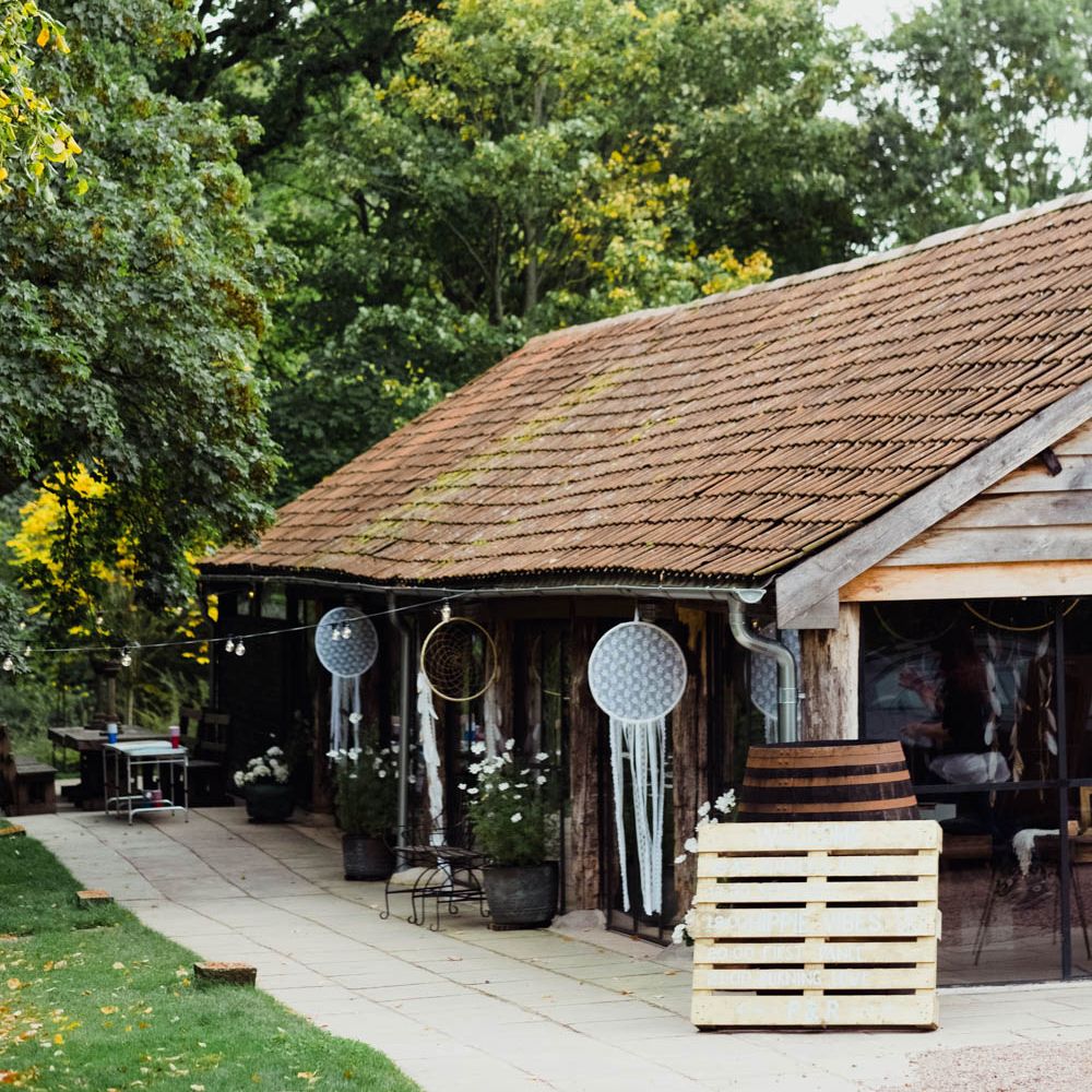 Dreamcatcher Decor | Outdoor Wedding at Dewsall Court Oxfordshire | Claudia Rose Carter Photography | Costa Sister Productions