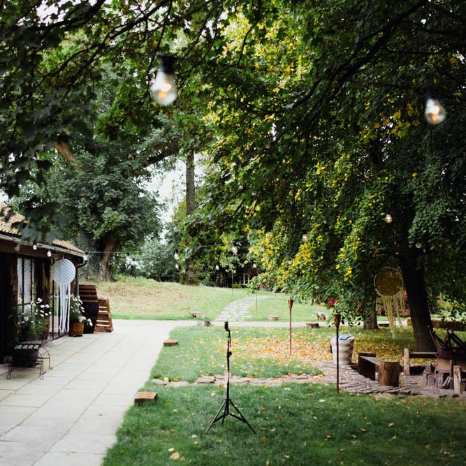Dream Catcher Wedding Decor | Outdoor Wedding at Dewsall Court Oxfordshire | Claudia Rose Carter Photography | Costa Sister Productions