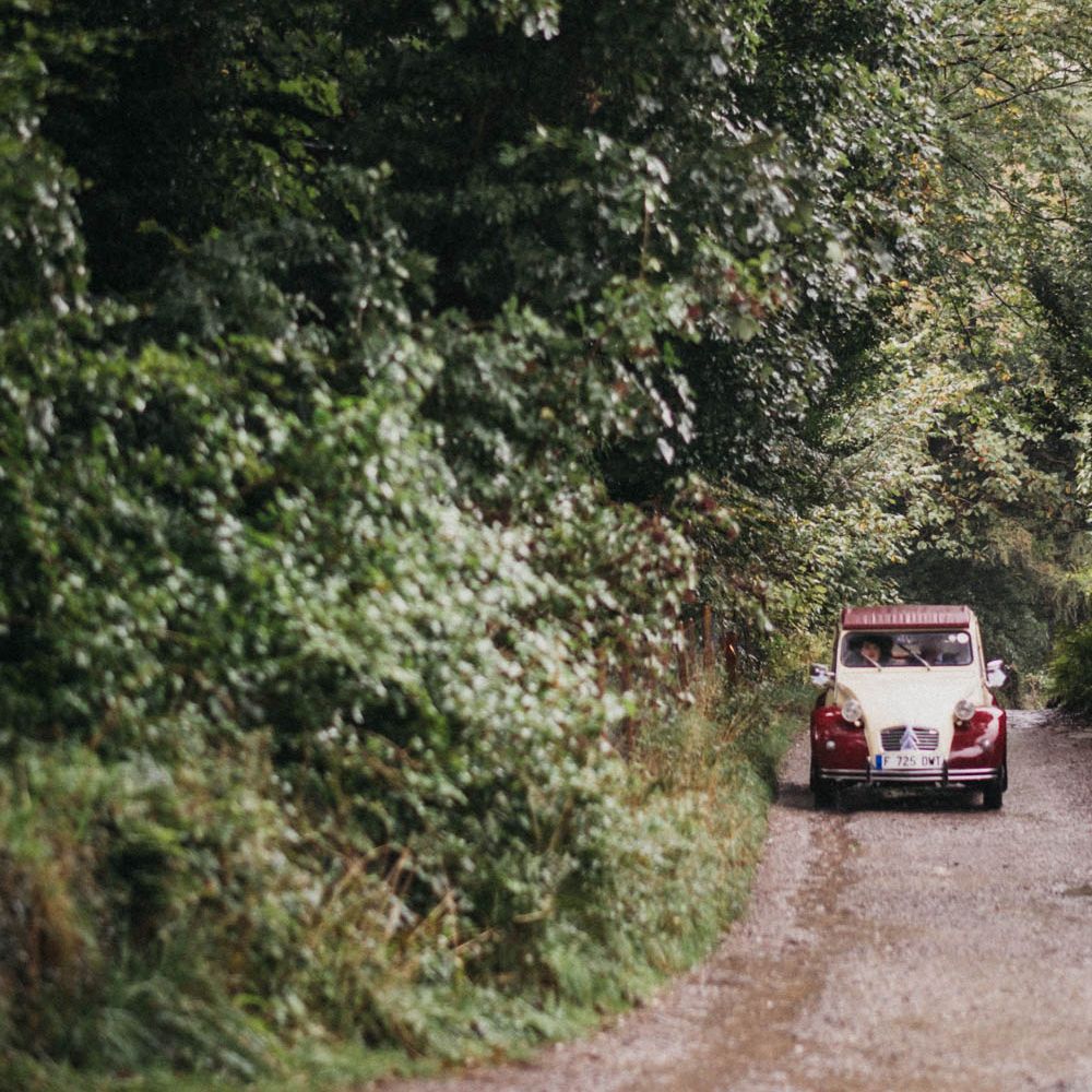Self Portrait Bride For A Rustic Wedding At The Gathering Edale With Bridesmaids In Navy & Images From Claudia Rose Carter