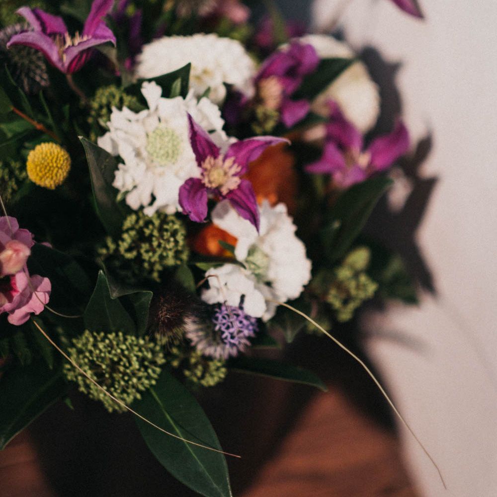 Self Portrait Bride For A Rustic Wedding At The Gathering Edale With Bridesmaids In Navy & Images From Claudia Rose Carter