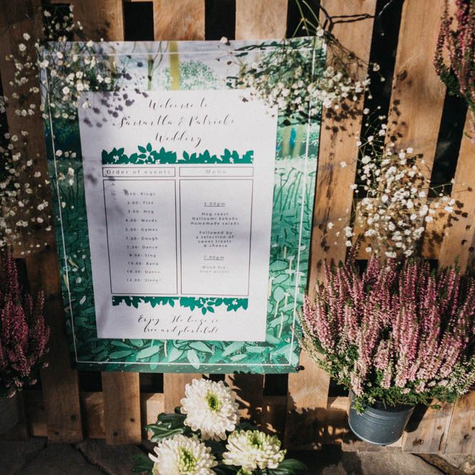 Self Portrait Bride For A Rustic Wedding At The Gathering Edale With Bridesmaids In Navy & Images From Claudia Rose Carter