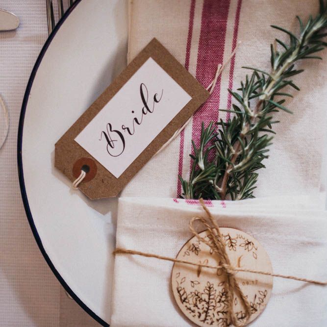 Self Portrait Bride For A Rustic Wedding At The Gathering Edale With Bridesmaids In Navy & Images From Claudia Rose Carter
