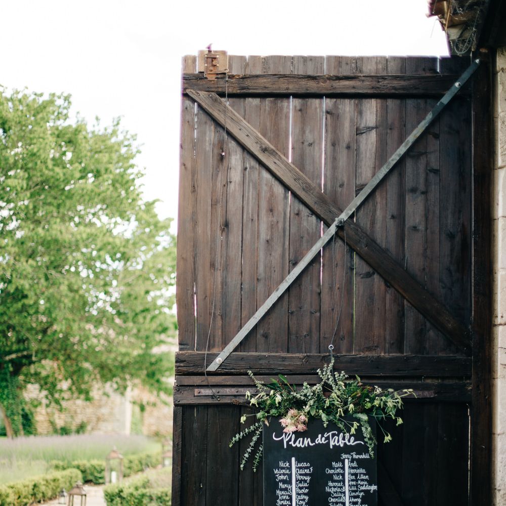 Wedding Decor at Chateau Rigaud