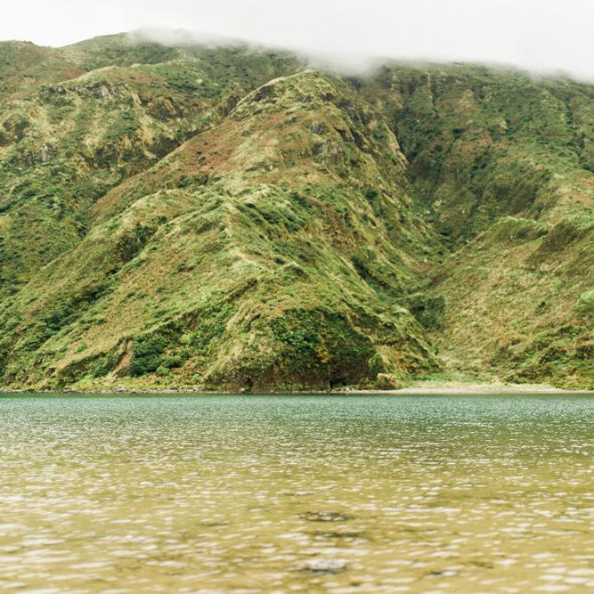 Volcano Elopement Wedding On The Azores Islands Portugal With Bride In ASOS And With Images From Adriana Morais Photography