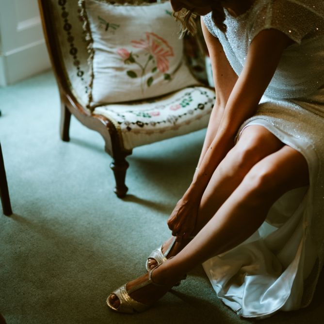 Bride Getting Ready