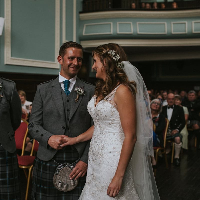 Stornoway Town Hall Wedding Ceremony