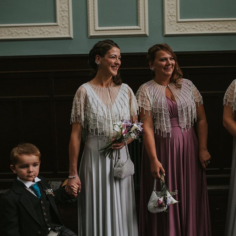 Bridesmaids in Biba at House of Fraser Wedding Dresses