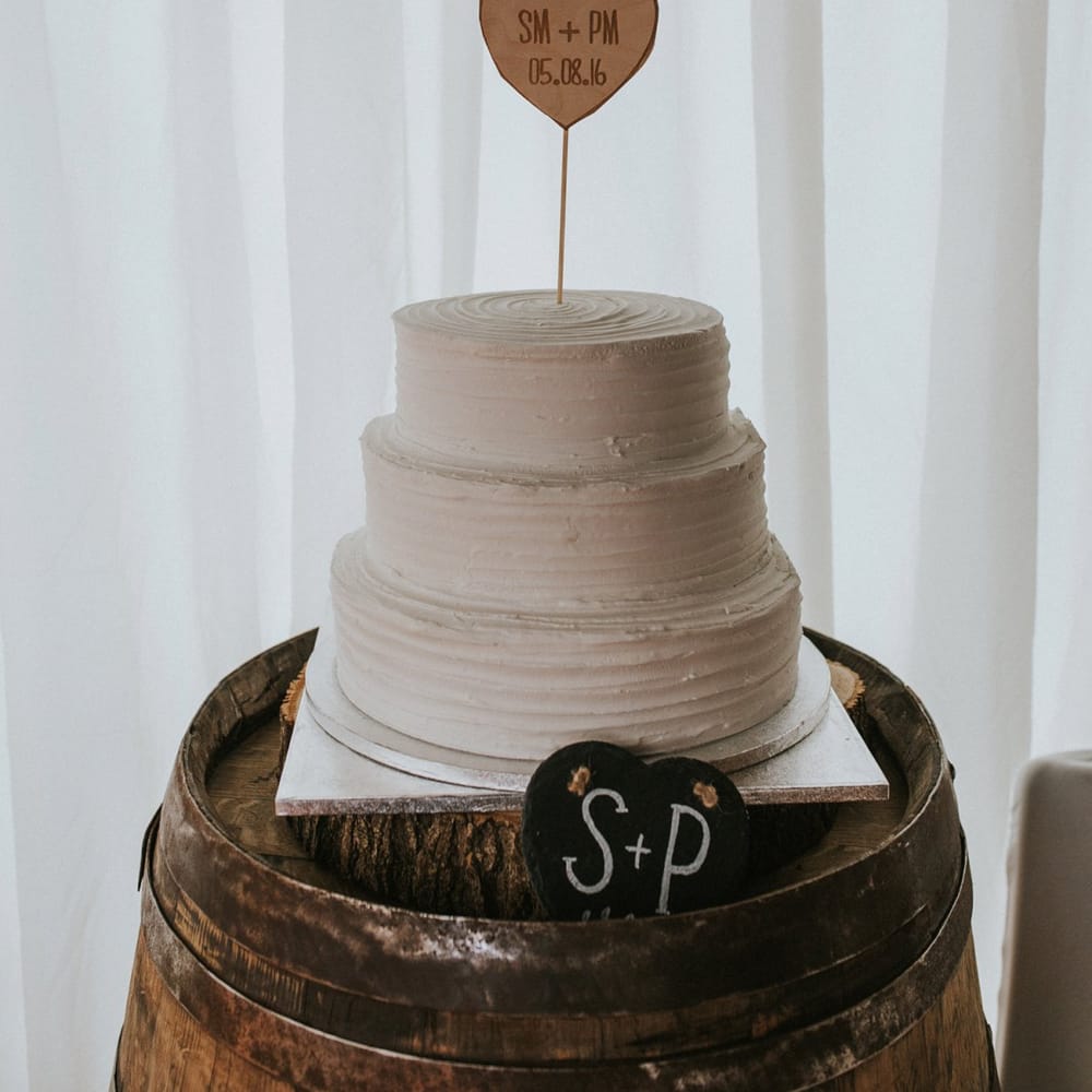 Homemade Wedding Cake