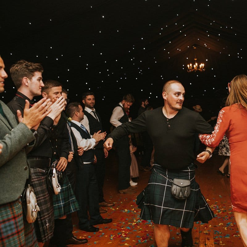 Wedding Guests on the Dance Floor