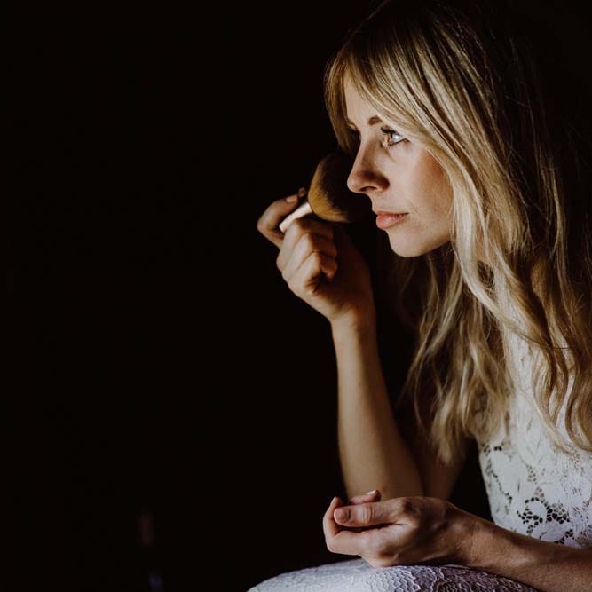 Rustic Wedding In Italy At Locanda Rosa Rosae With Intimate Candle Lit Dinner &amp; Bride In Mango Dress With Veil By AM Faulkner With Images From Alen Karupovic