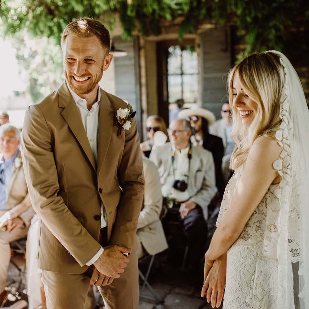 Rustic Wedding In Italy At Locanda Rosa Rosae With Intimate Candle Lit Dinner &amp; Bride In Mango Dress With Veil By AM Faulkner With Images From Alen Karupovic
