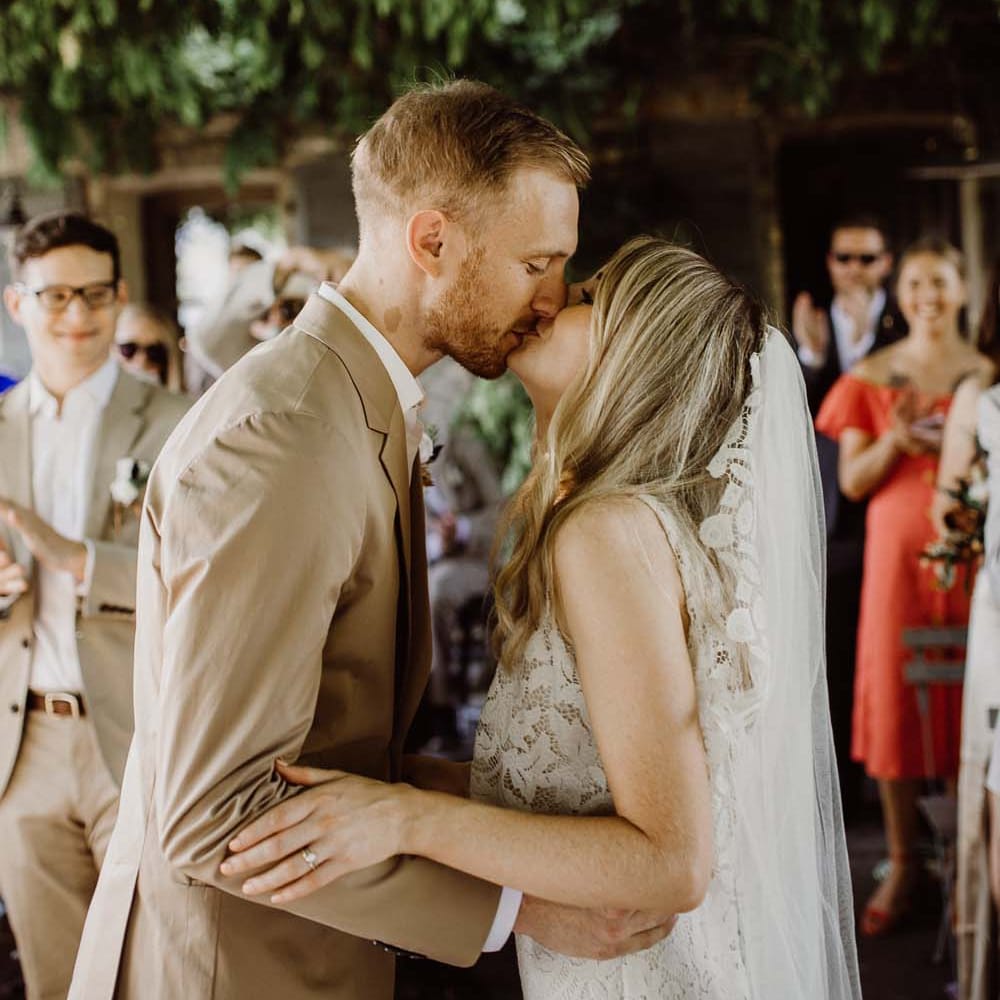 Rustic Wedding In Italy At Locanda Rosa Rosae With Intimate Candle Lit Dinner &amp; Bride In Mango Dress With Veil By AM Faulkner With Images From Alen Karupovic