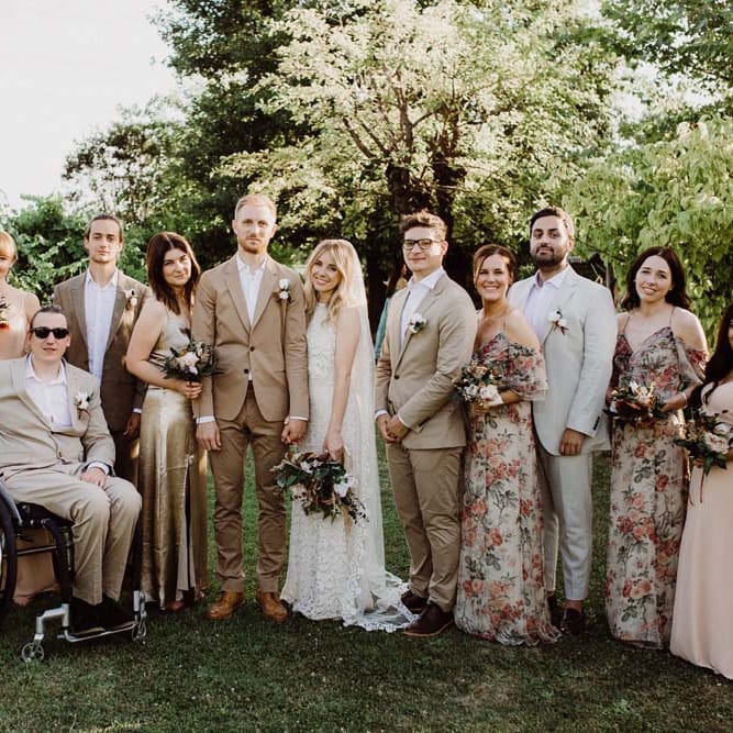 Rustic Wedding In Italy At Locanda Rosa Rosae With Intimate Candle Lit Dinner &amp; Bride In Mango Dress With Veil By AM Faulkner With Images From Alen Karupovic