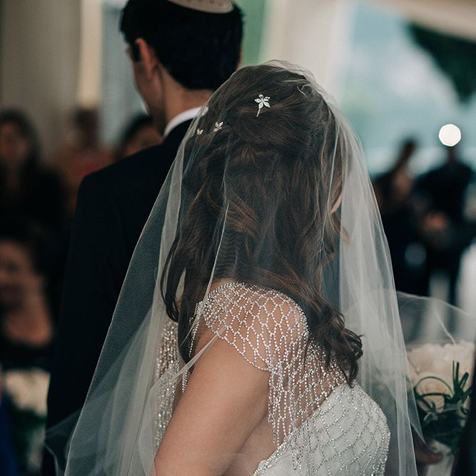 Bride with Mermaid Hair & Veil | Jason Mark Harris Photography | Harris Films