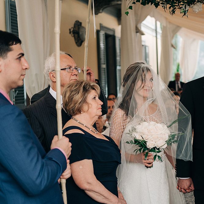 Traditional Jewish Outdoor Ceremony at Bellagio Lake Como | Jason Mark Harris Photography | Harris Films