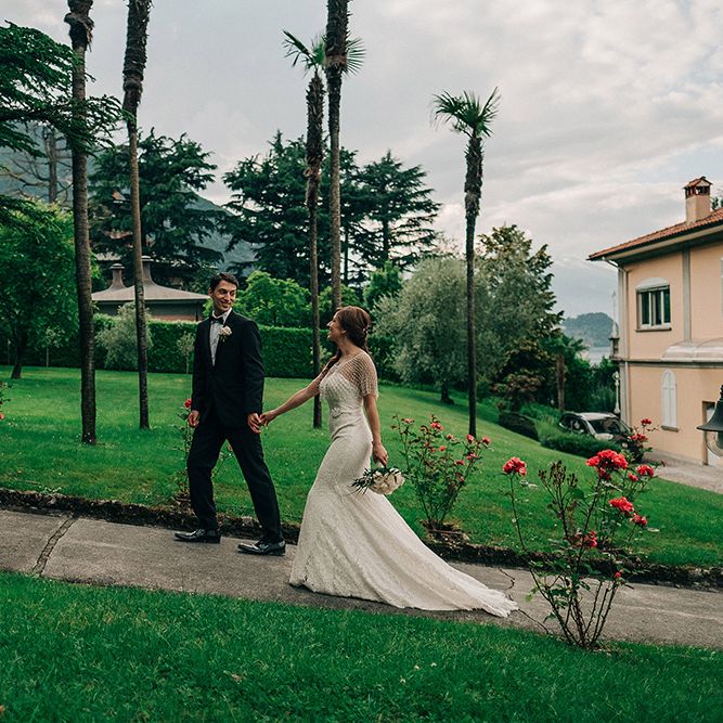 Bride & Groom | Bellagio Lake Como Wedding Venue | Jason Mark Harris Photography | Harris Films