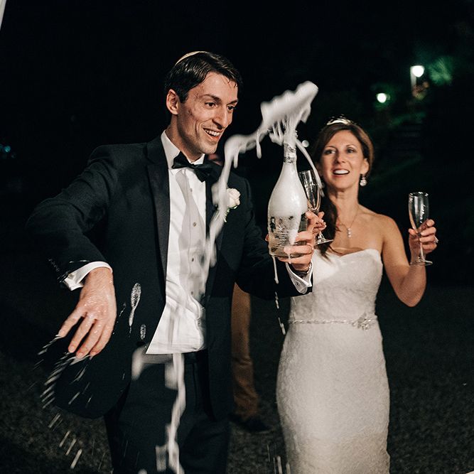 Champagne Toast | Bride & Groom | Bellagio Lake Como Wedding Venue | Jason Mark Harris Photography | Harris Films