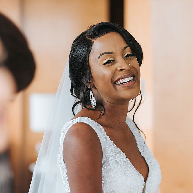 Beautiful Bride In Riki Dalal Couture Wedding Gown