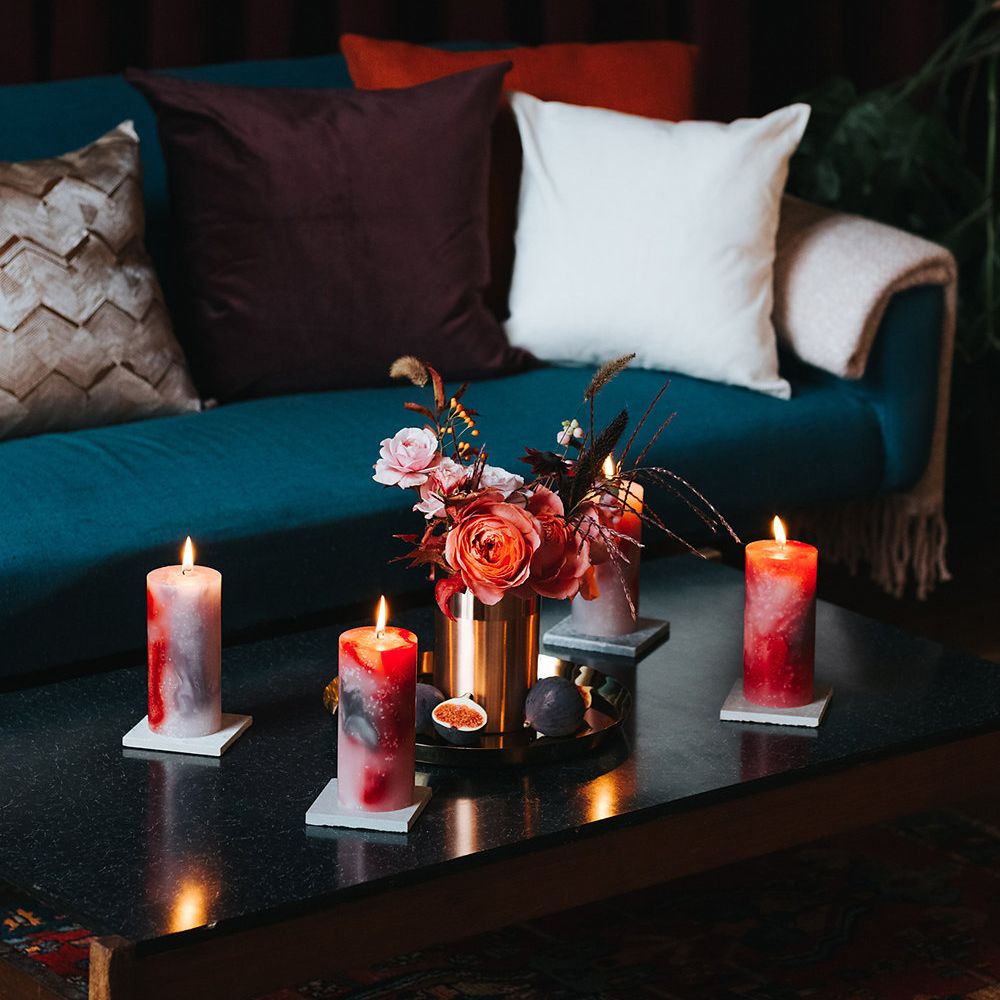 Stylish London Restaurant Wedding With Wild & Oversized Floral Arrangements By Aesme With Bride In Riki Dalal & Groom In Burgundy Suit By Paul Smith Planned & Styled By Knot & Pop With Images From Miss Gen