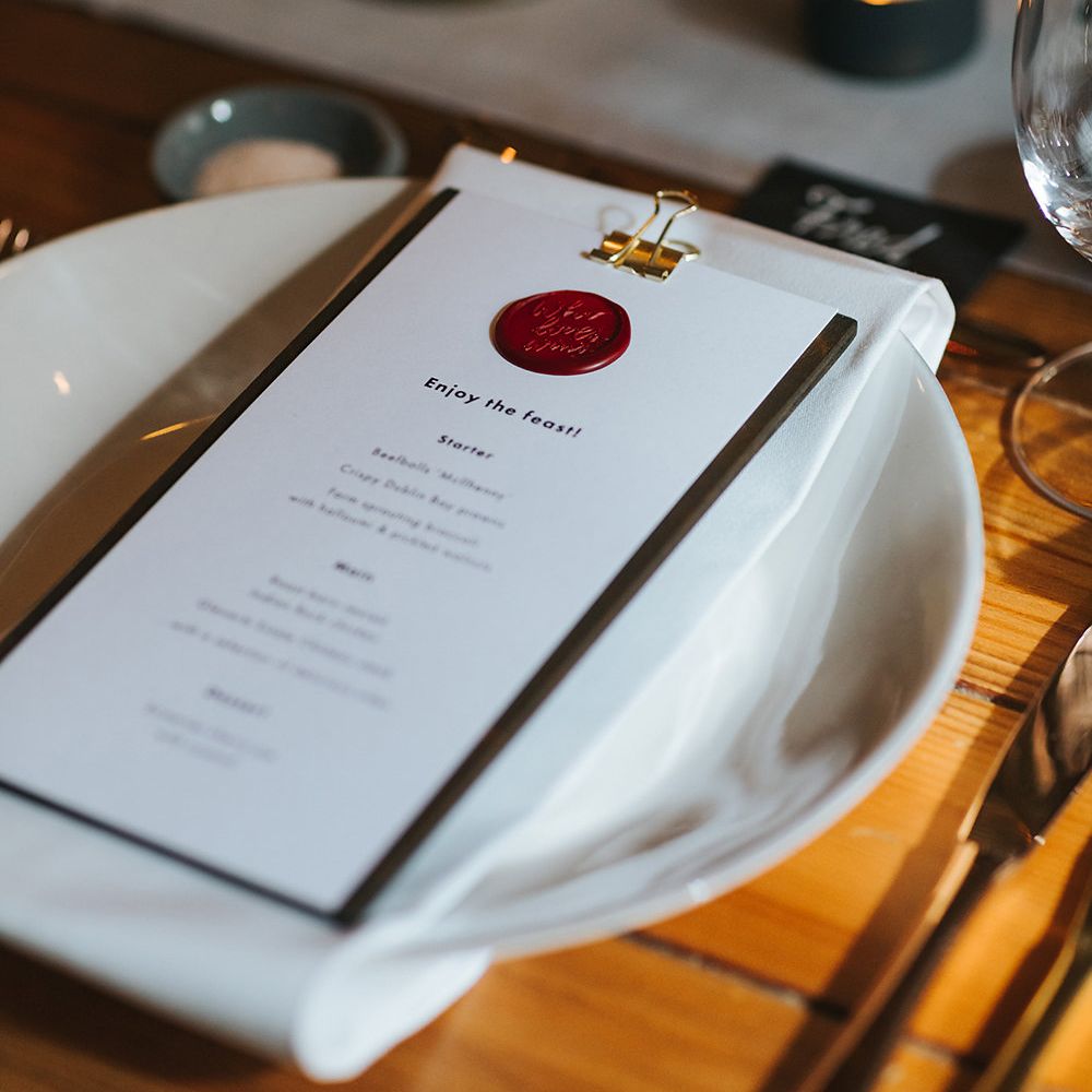 Stylish London Restaurant Wedding With Wild & Oversized Floral Arrangements By Aesme With Bride In Riki Dalal & Groom In Burgundy Suit By Paul Smith Planned & Styled By Knot & Pop With Images From Miss Gen
