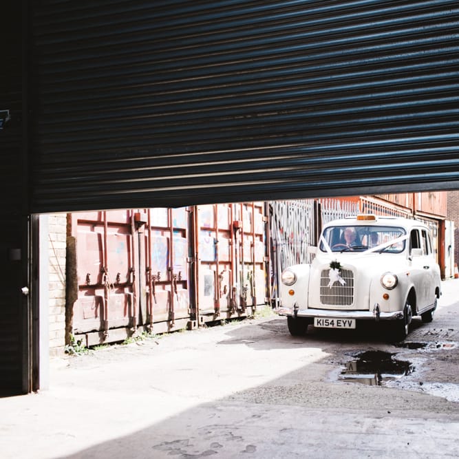 Industrial Wedding Venue London MC Motors