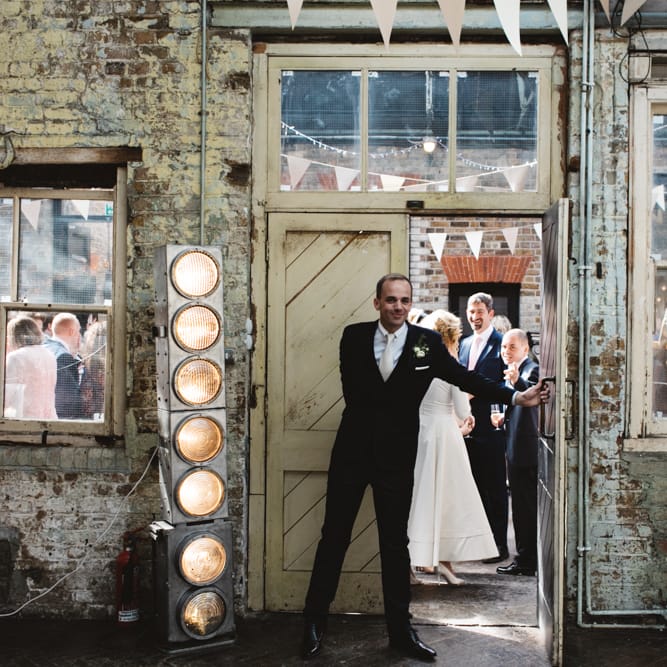 Industrial Wedding Venue London MC Motors