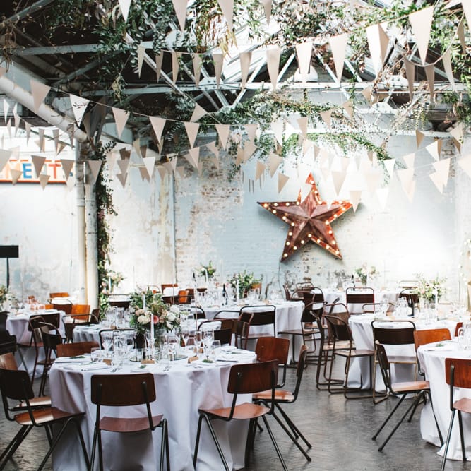 Industrial Wedding Venue London MC Motors
