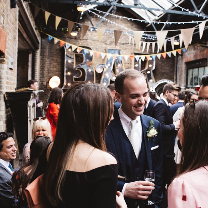 Industrial Wedding Venue London MC Motors