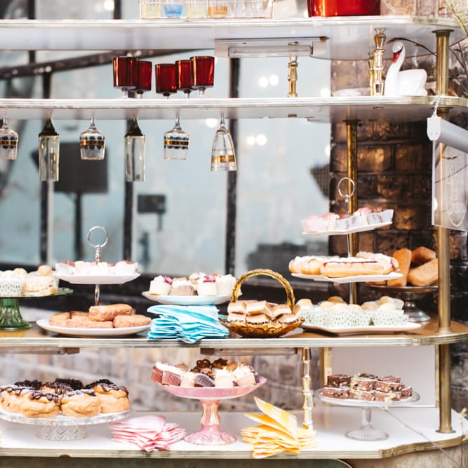 Sweetie Bar For Wedding Guests