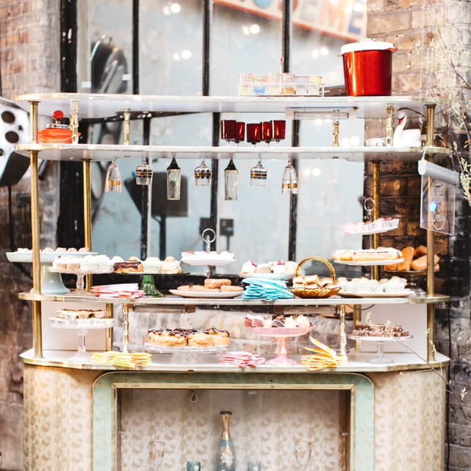 Sweetie Bar For Wedding Guests