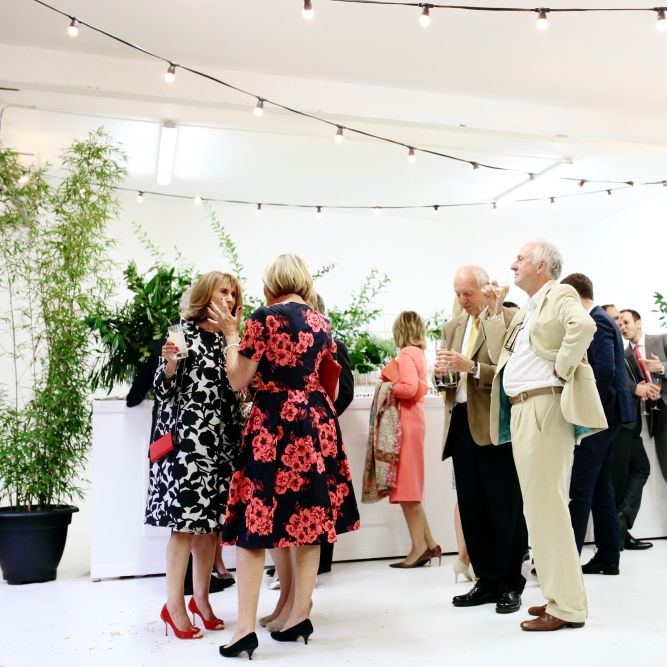 Loft Studios Venue | Hanging Foliage | Festoon Lights | Dasha Caffrey Photography | Liz Linklater Event Planning & Design