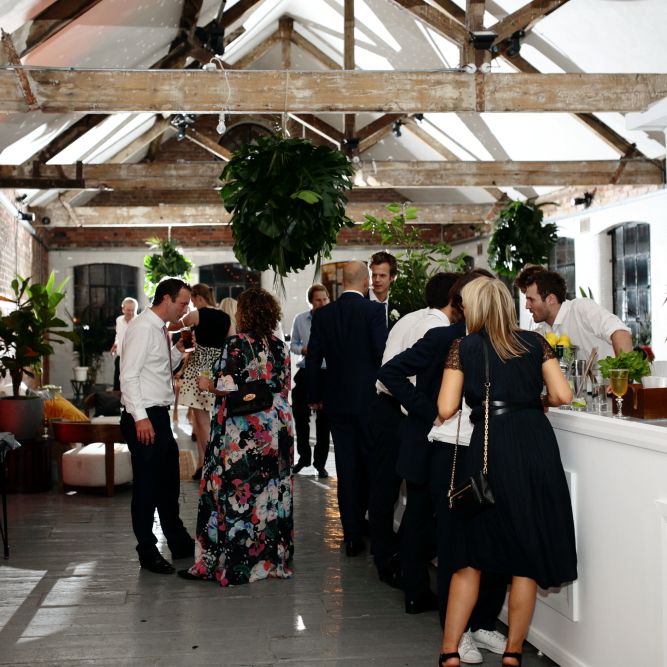 Wedding Guests | Loft Studios Venue | Liz Linklater Event Planning & Design