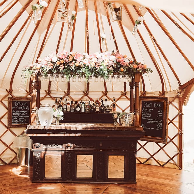 Yurt Wedding With Bride In Houghton & Images From Lemonade Pictures