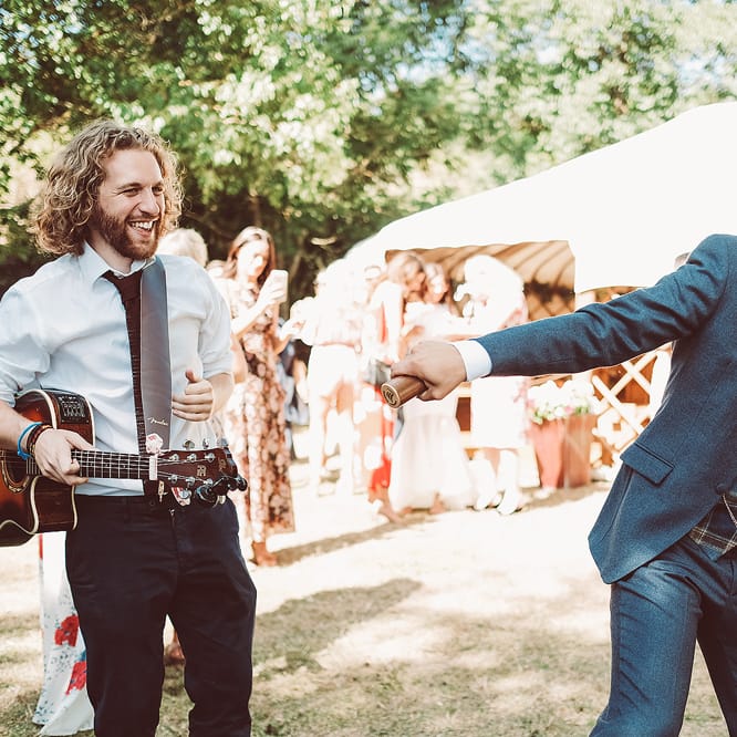 Yurt Wedding With Bride In Houghton & Images From Lemonade Pictures