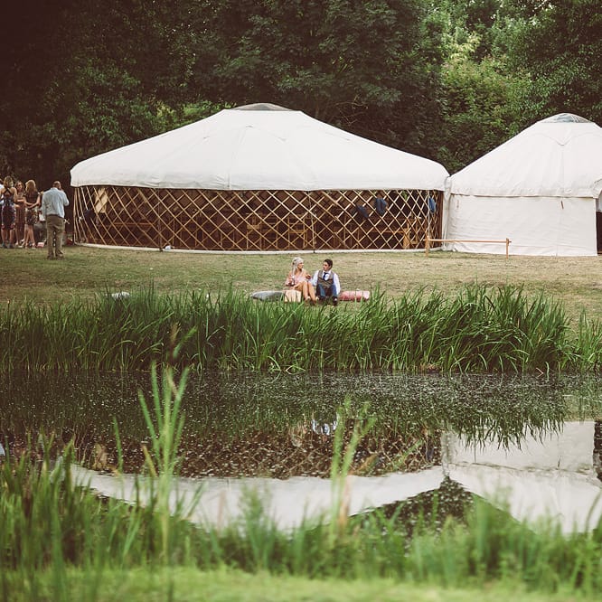 Yurt Wedding With Bride In Houghton & Images From Lemonade Pictures