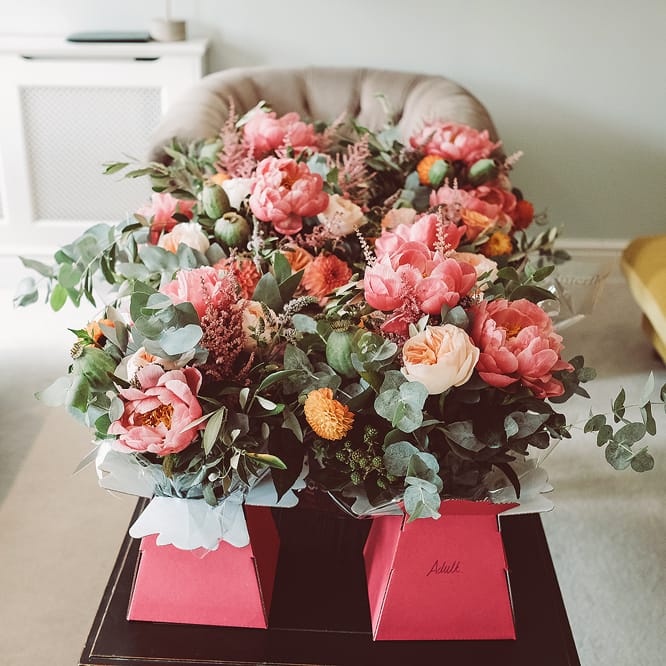 Bright Pink Wedding Bouquets