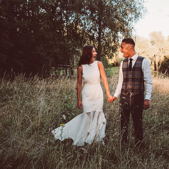 Yurt Wedding With Bride In Houghton & Images From Lemonade Pictures
