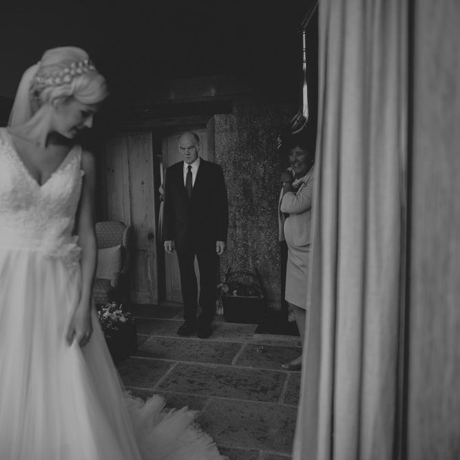 Beautiful Bride Getting Ready