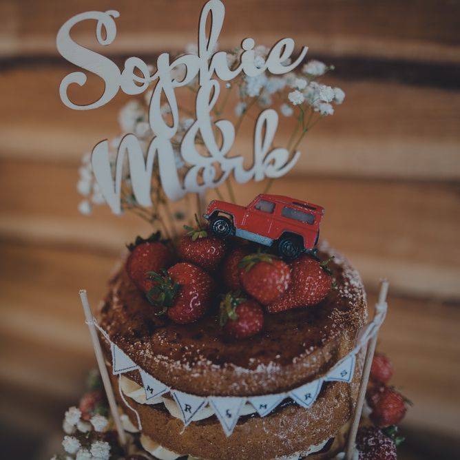Naked Wedding Cake
