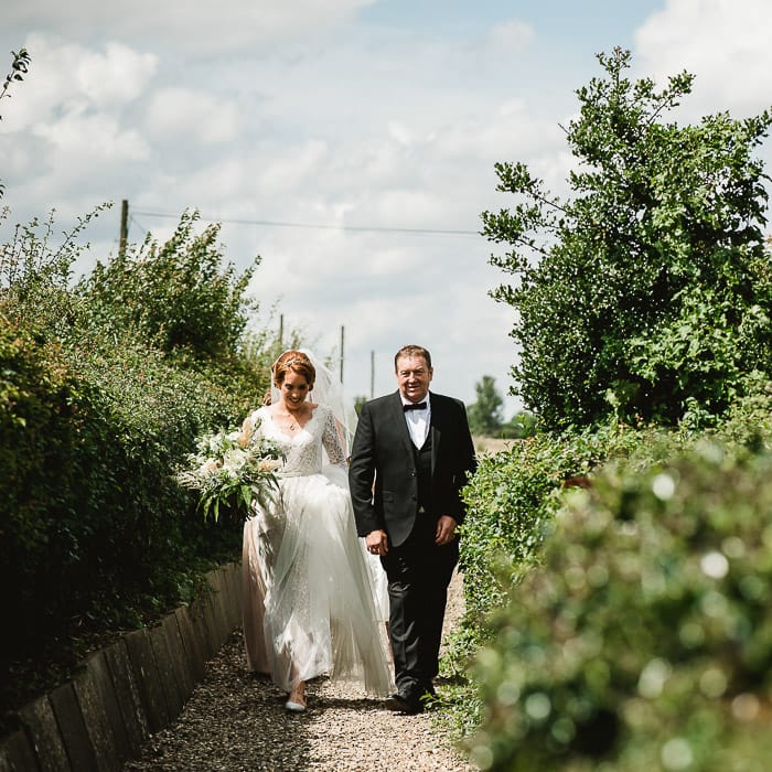 Fishley Hall Wedding Rustic Details & Lots Of Foliage & Festoon Lights