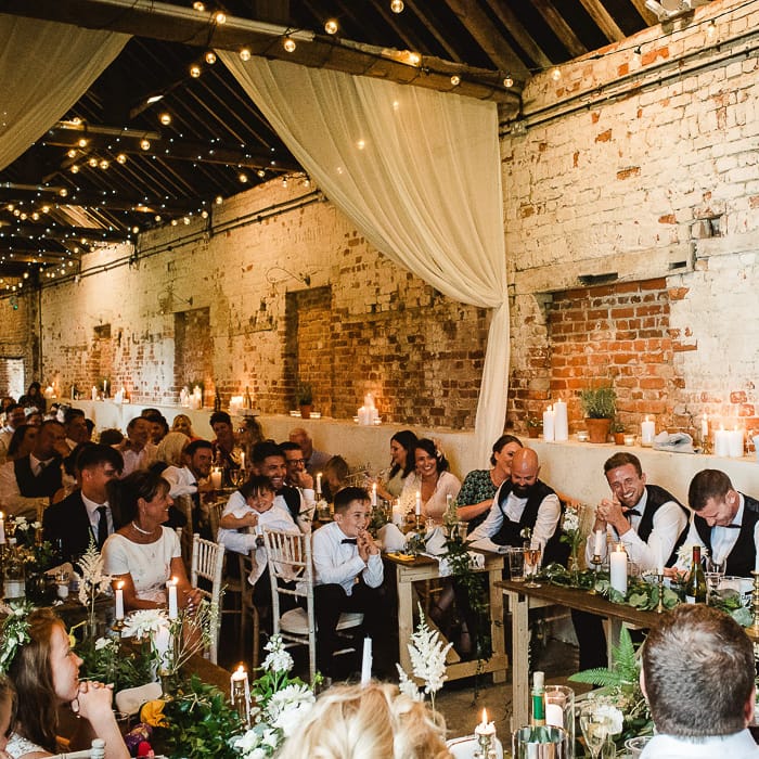 Fishley Hall Wedding Rustic Details & Lots Of Foliage & Festoon Lights