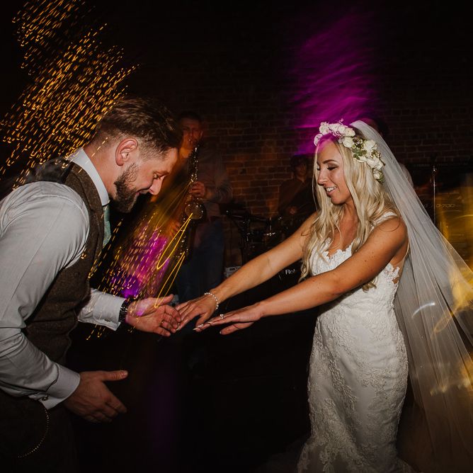 Winter Wedding At Curradine Barns With Bride In Pronovias