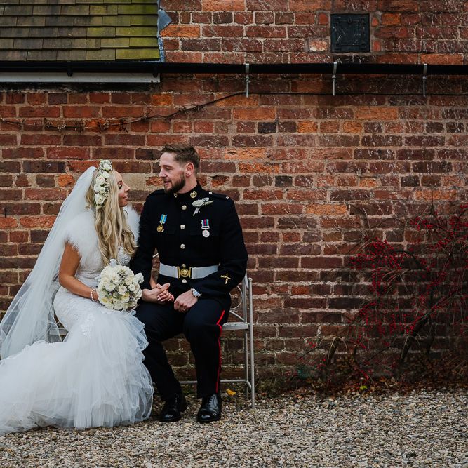 Winter Wedding At Curradine Barns With Bride In Pronovias
