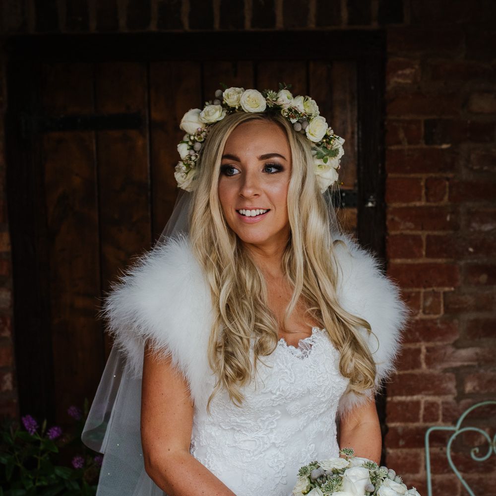 Winter Wedding At Curradine Barns With Bride In Pronovias