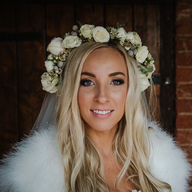 Winter Wedding At Curradine Barns With Bride In Pronovias