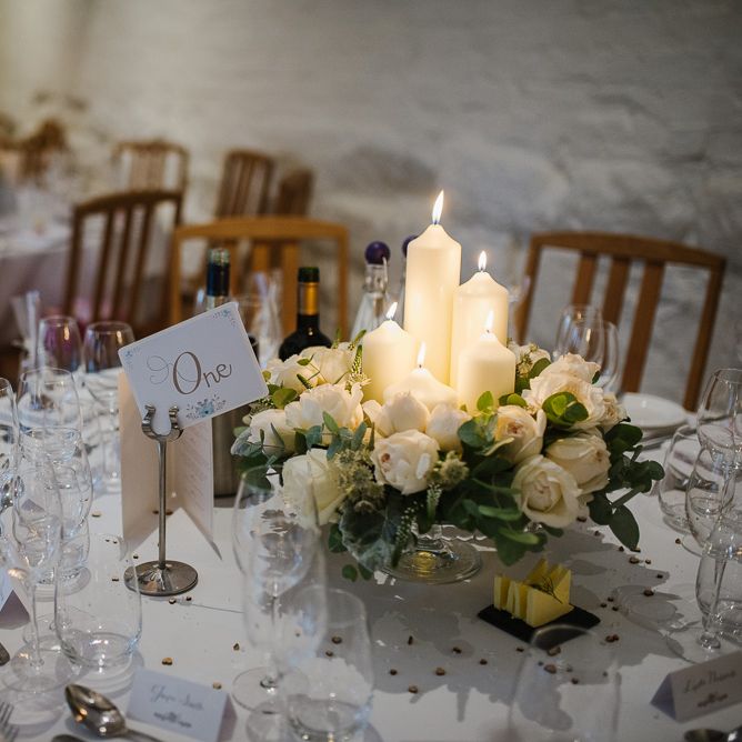 Winter Wedding At Curradine Barns With Bride In Pronovias