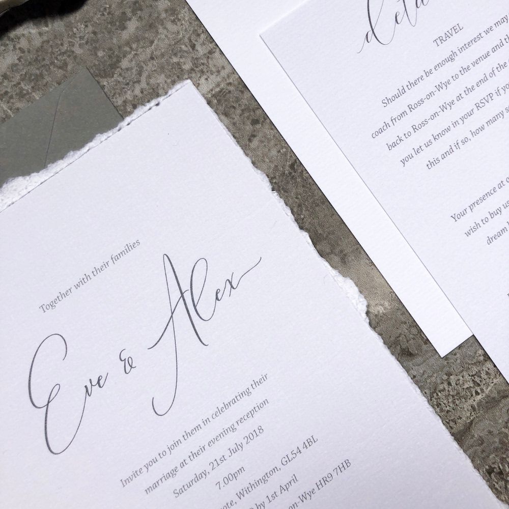 Elegant Wedding Stationery | Summer Styling Reimagined | Stationery by <a href="https://www.retropress.org" rel="noopener" target="_blank">Retro Press</a>