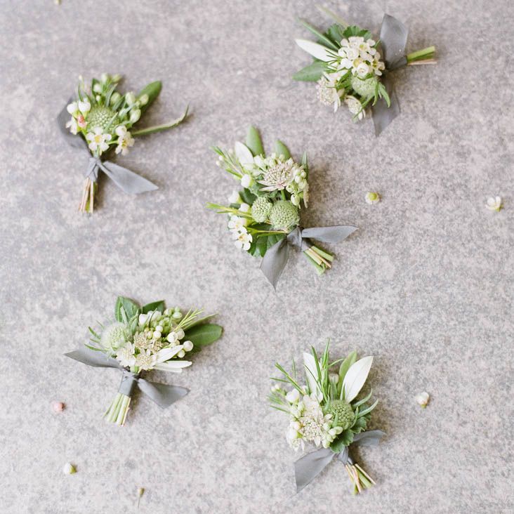 Botanical Buttonholes | Summer Styling Reimagined | Florals by <a href="https://rubyandthewolf.com/ " rel="noopener" target="_blank”>Ruby & The Wolf </a> | Image by <a href="https://taylorandporter.co.uk/ " rel="noopener" target="_blank”>Taylor & Porter </a>