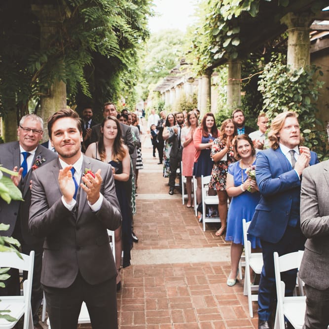 Intimate Wedding In London At Golders Hill Park Pergola